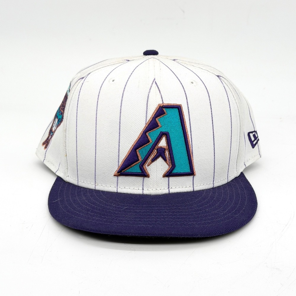 New Era Arizona Diamondbacks 1998 Inaugural Season Pinstripe Fitted Hat 7 7/8